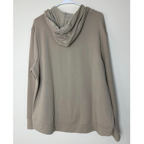 All In Motion Beige Full Zip Hoodie - Size L - NWT - Picture 3 of 6